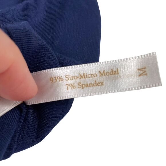 New HELEN JON Kimberly Bandeau Cover-Up Dress Size Medium Blue Resort Cruise - Picture 7 of 14